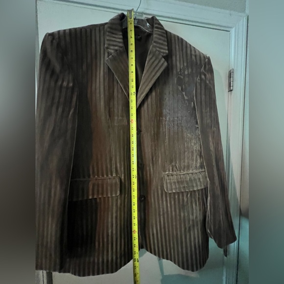 MetaFuori New York Embroidered Cordaroy Blazer Sportcoat Jacket size 2XL - Picture 10 of 16